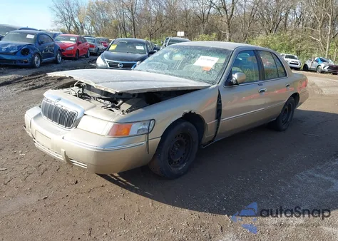 2000 Mercury Grand Marquis Ls из США, поврежденный, VIN 2MEFM75W3YX745289